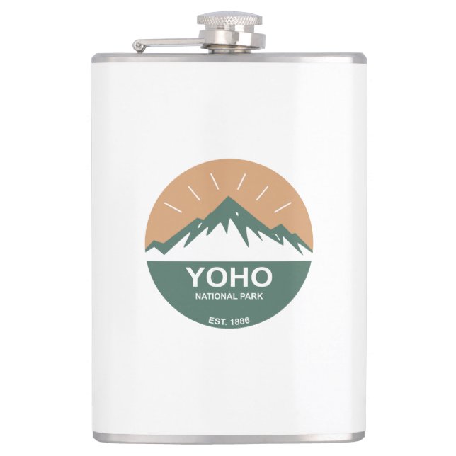 Yoho Nationalpark Flachmann (Vorderseite)