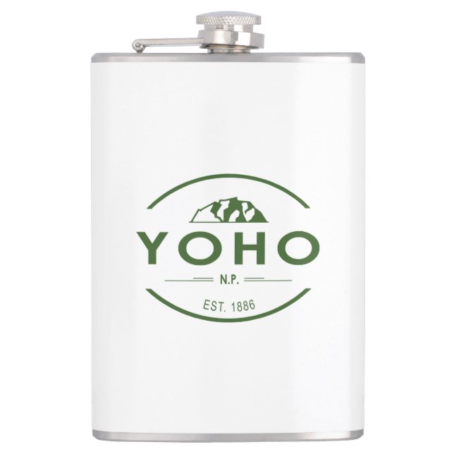 Yoho Nationalpark Flachmann (Vorderseite)