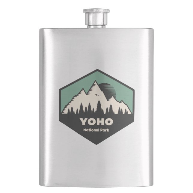 Yoho Nationalpark Flachmann (Vorderseite)