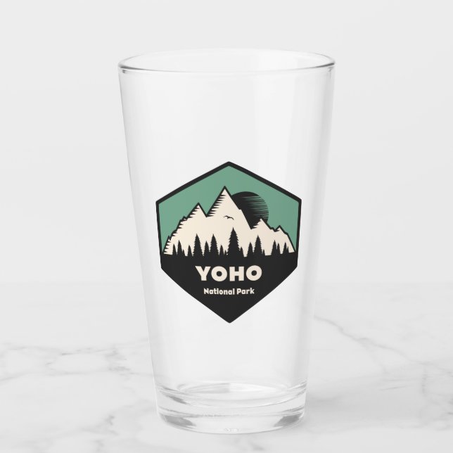 Yoho Nationalpark Glas (Vorderseite)