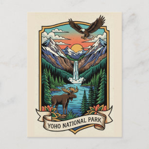 Yoho-Nationalpark Kanada Postkarte