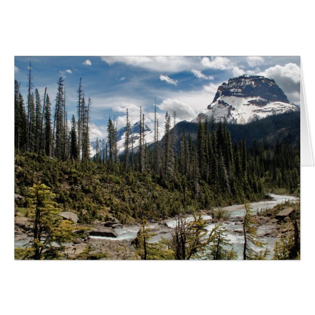 Yoho Nationalpark-Karte (Vorderseite (Horizontal))