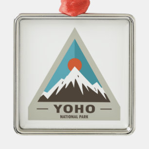 Yoho Nationalpark Ornament Aus Metall