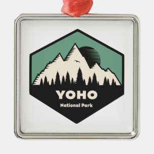 Yoho Nationalpark Ornament Aus Metall
