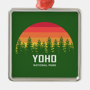 Yoho Nationalpark Ornament Aus Metall