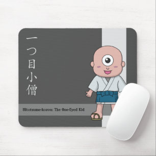 Yokai Hitotsume-kozo (einäugiges Kind) Mousepad