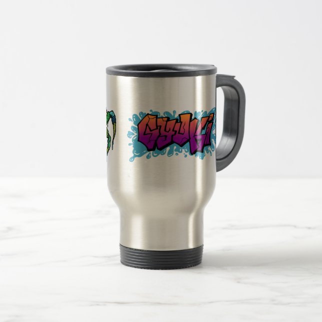 Yokai mug reisebecher (VorderseiteRechts)