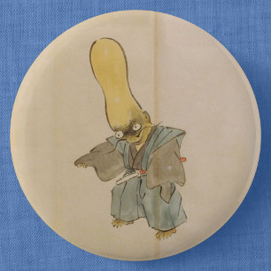 Yokai-Schwertfisch (Hochzeitsscroll) Button