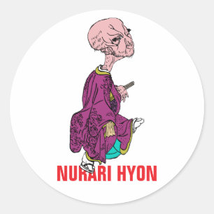 Yokai-Serie: Nurari hyon Runder Aufkleber
