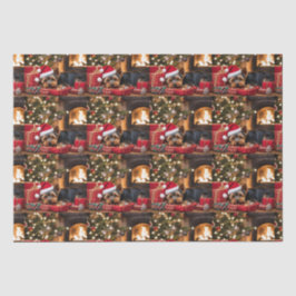 Yokie Pup Christmas Seidenpapier