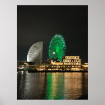 Yokohama in der Nacht