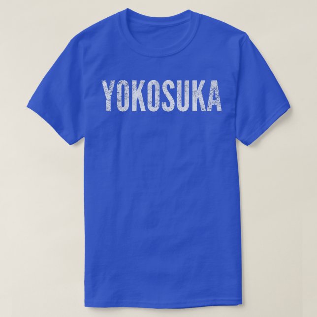 Yokosuka Japan erschüttert Grafik T-Shirt (Design vorne)