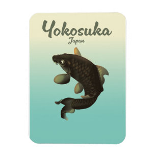 Yokosuka Japan Reiseplakat Magnet