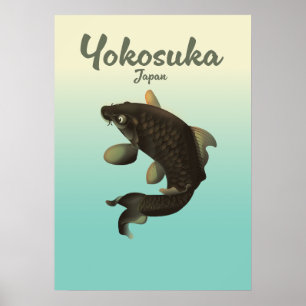 Yokosuka Japan Reiseplakat Poster