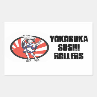Yokosuka Sushi Roller Sticker 2