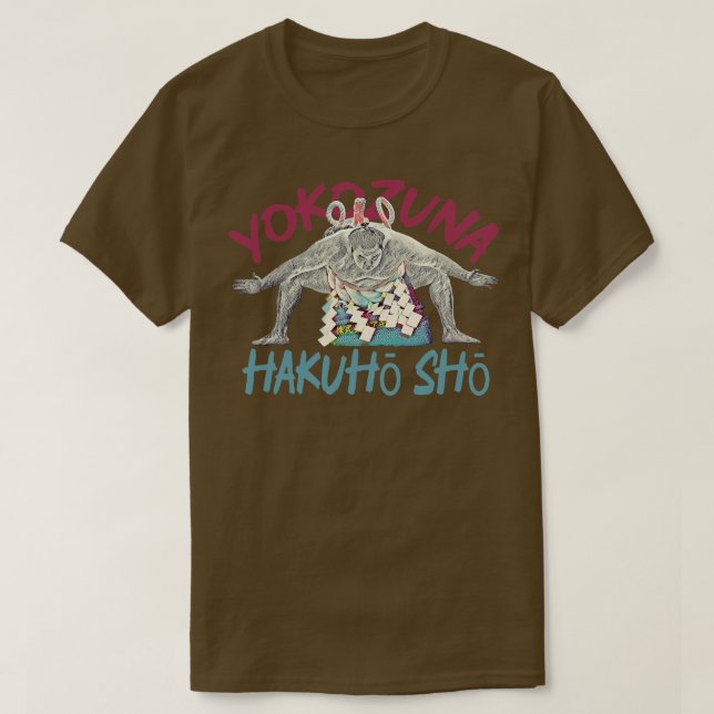 Yokozuna Hakuho Sho T-Shirt (Design vorne)