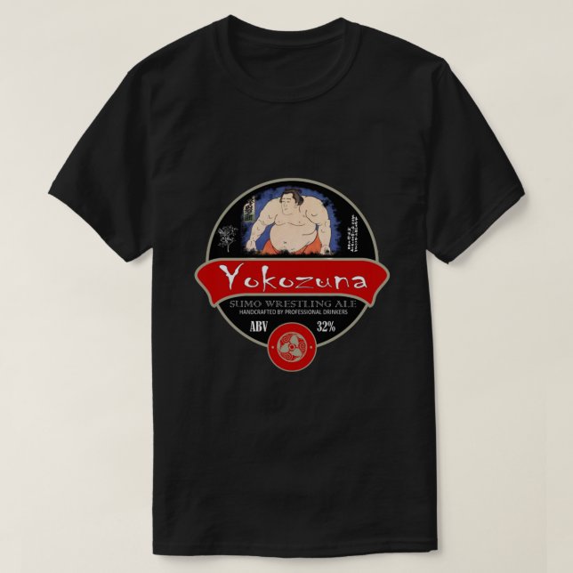 Yokozuna Sumo Beer Classic T - Shirt (Design vorne)