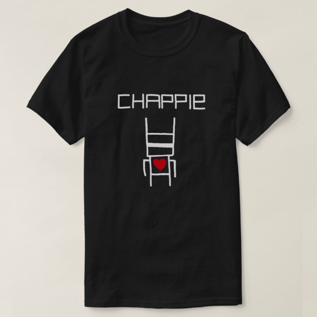 Yolandis Chappie Shirt White Version Premium (Design vorne)