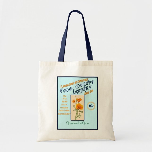 Yolo County Bibliotheks-Taschen-Tasche Tragetasche (Vorne)