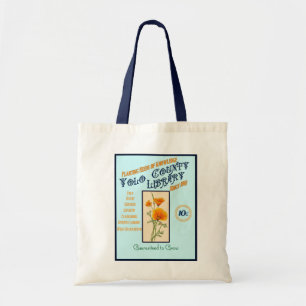 Yolo County Library-Tasche Tragetasche