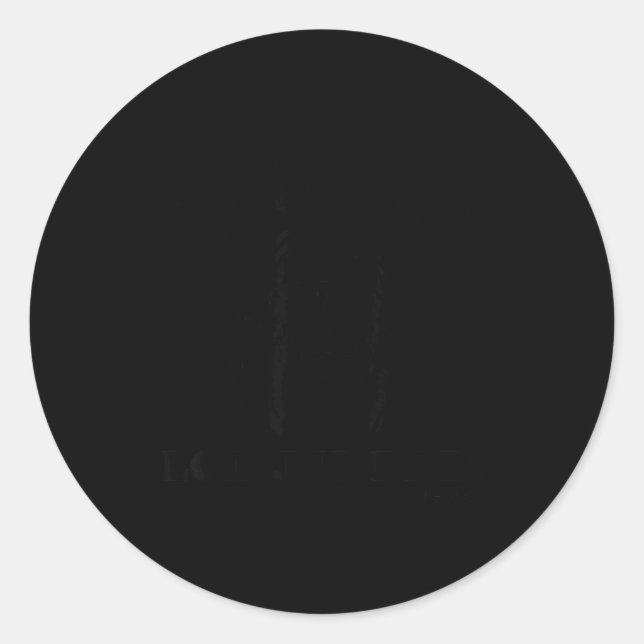 Yolo Jk Brb Jesus Funny Jesus Lovers Christian Quo Runder Aufkleber (Vorderseite)