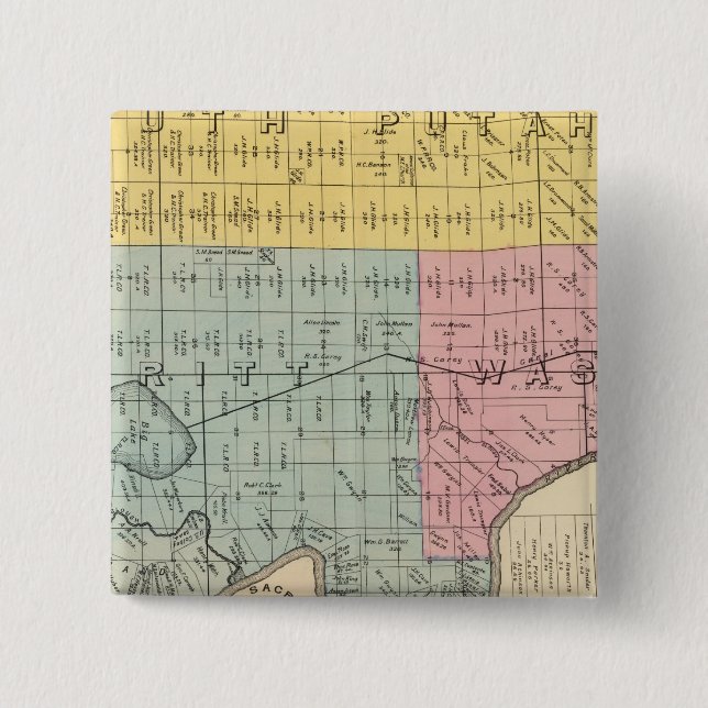 Yolo Landkreis 1 Button (Vorderseite)