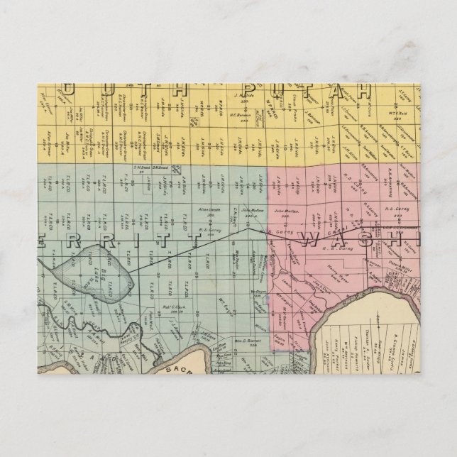 Yolo Landkreis 1 Postkarte (Vorderseite)