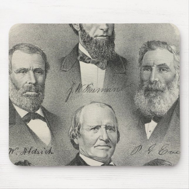 Yolo Landkreis-Portraits Mousepad (Vorne)