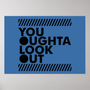 YOLO mit Vorsicht Poster