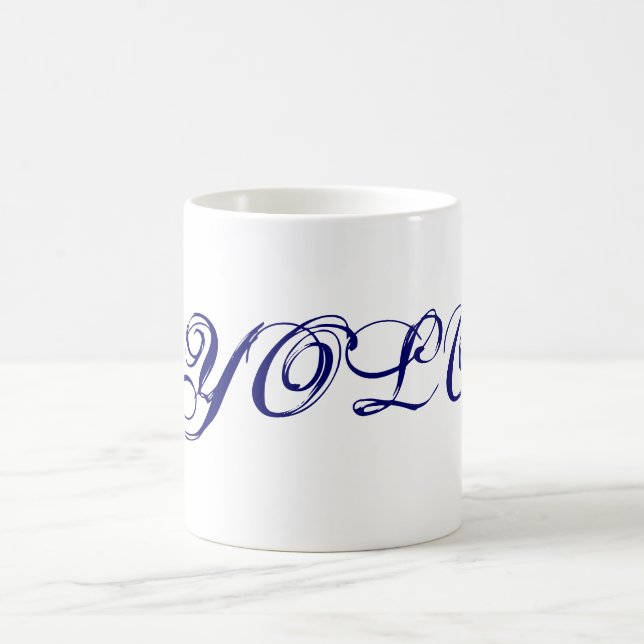 YOLO-Produktion Tasse (Mittel)