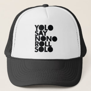 YOLO-Rollensolo gefüllt Truckerkappe