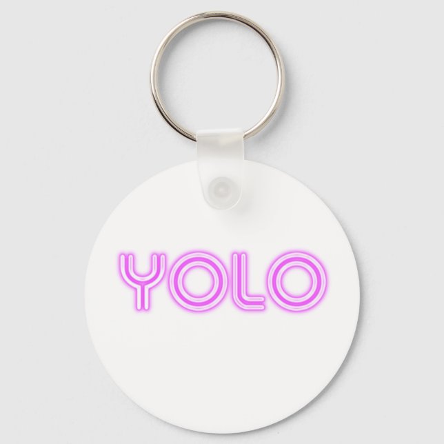 YOLO SCHLÜSSELANHÄNGER (Vorderseite)