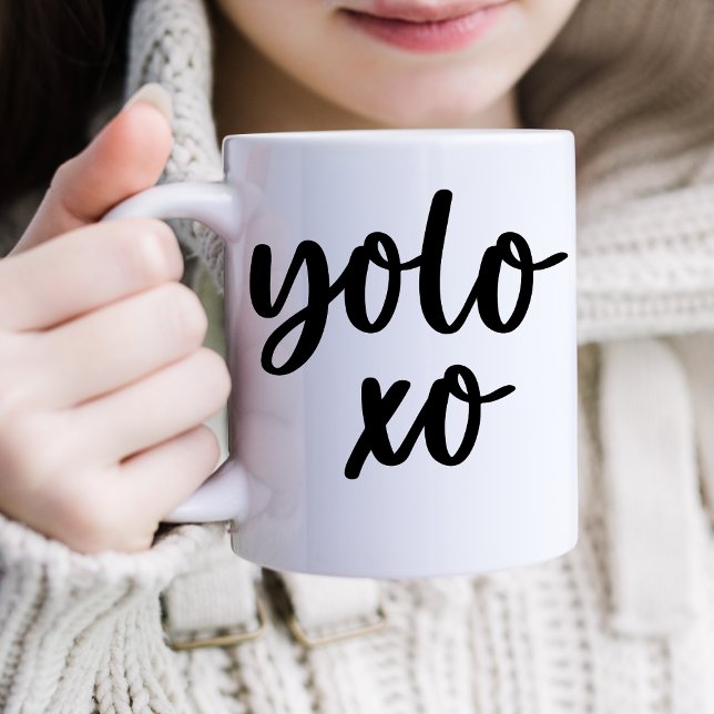Yolo Sie leben nur einmal Kaffeetasse (Von Creator hochgeladen)