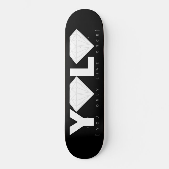 YOLO SKATEBOARD (Vorderseite)