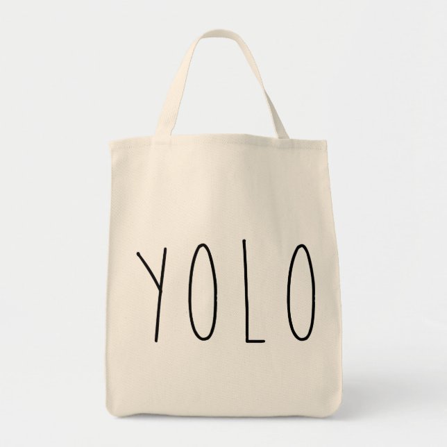 YOLO-Taschen-Tasche Tragetasche (Vorne)