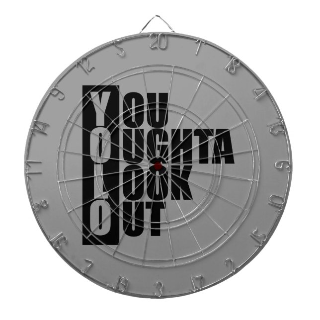 YOLO-Vertikale-Kasten Dartscheibe (vorne)