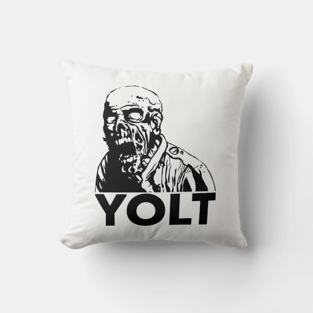 YOLT - You Only Live Twice Kissen (Vorderseite)