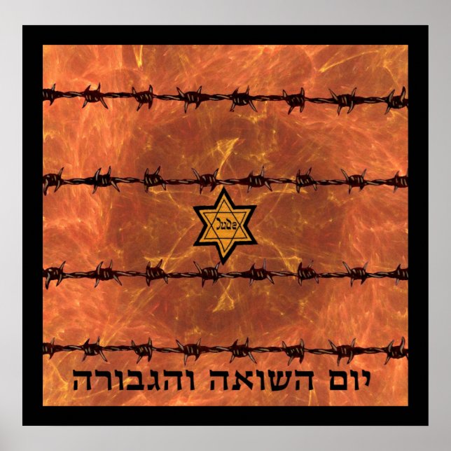 Yom Hashoah Poster (Vorne)