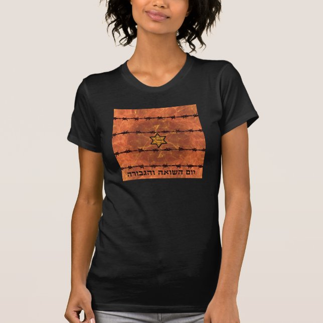 Yom HaShoah T-Shirt (Vorderseite)