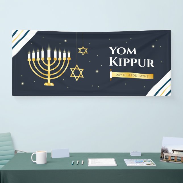 Yom Kippur Banner (Messe)