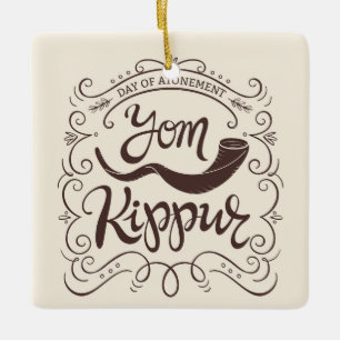 Yom-Kippur-Keramik-Ornament Keramikornament