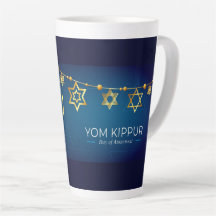 Yom Kippur Latte Tasse