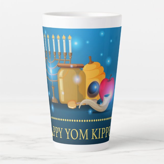Yom Kippur Milchtasse (Vorderseite)