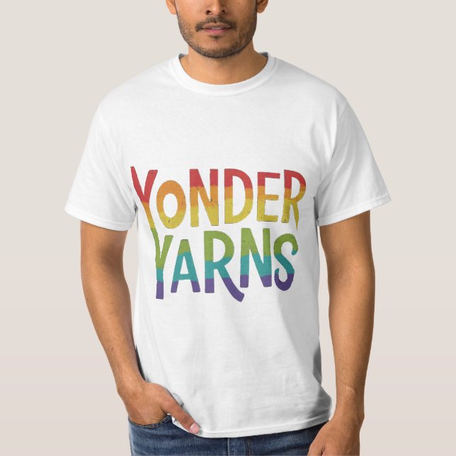Yonder Yarns T-Shirt (Vorderseite)