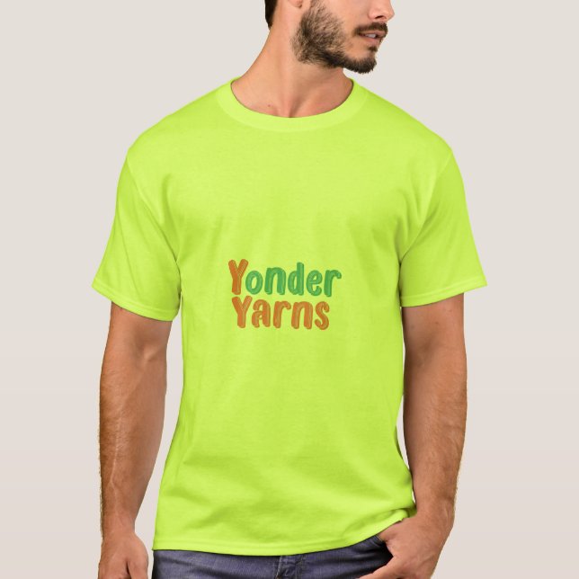 Yonder Yarns T-Shirt (Vorderseite)