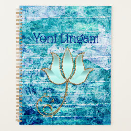 Yoni Lingam Lotus Blume Planner Planer