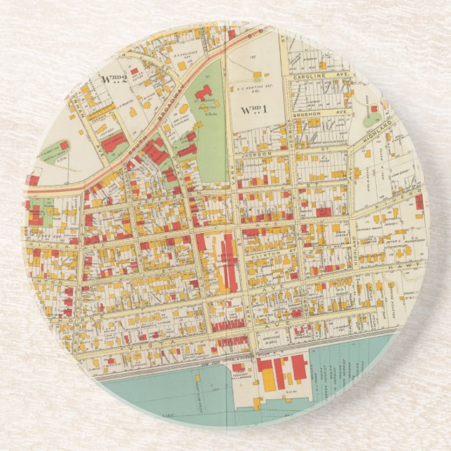 Yonker New York Getränkeuntersetzer (Vorne)