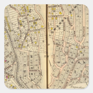 Yonkers, New York 10 Quadratischer Aufkleber