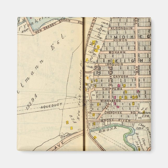 Yonkers, New York 13 Magnet (Vorne)