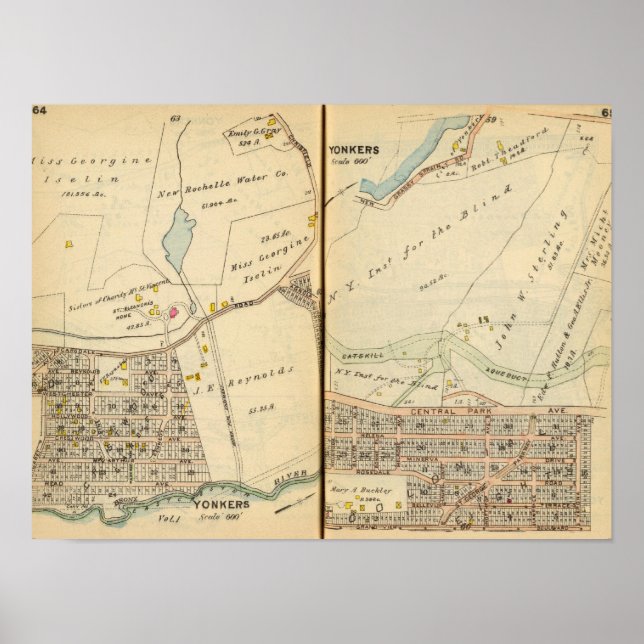 Yonkers, New York 3 Poster (Vorne)